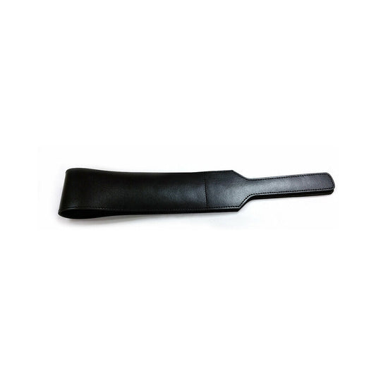 Rouge Leather Open Folded Paddle Black - Red Garter