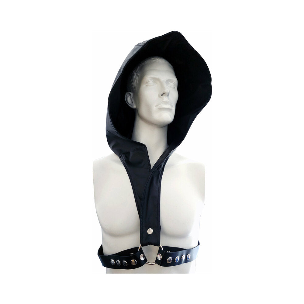 Rouge Hoodie Harness Black - Red Garter