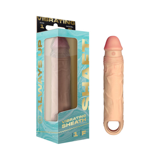 Shaft Vibrating Model F: Sheath Size 1 Pine - Red Garter