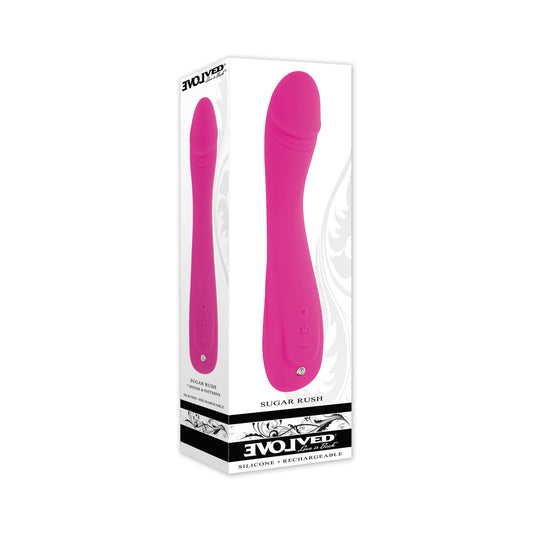Evolved Sugar Rush Rechargeable Pink - Red Garter