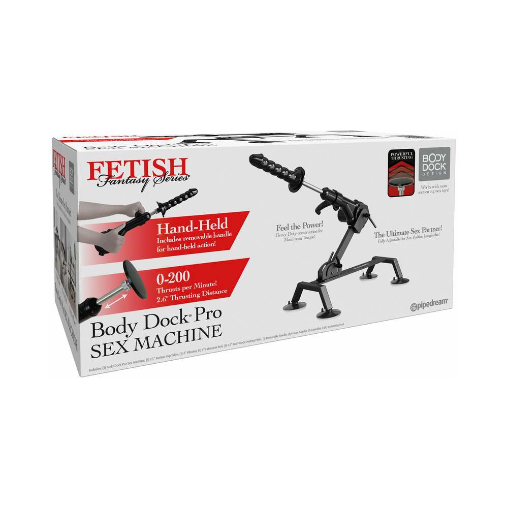 Fetish Fantasy Series Body Dock Sex Machine - Red Garter