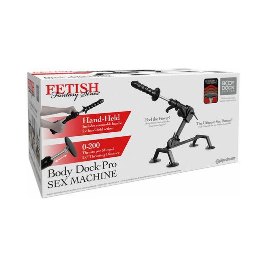 Fetish Fantasy Series Body Dock Sex Machine - Red Garter