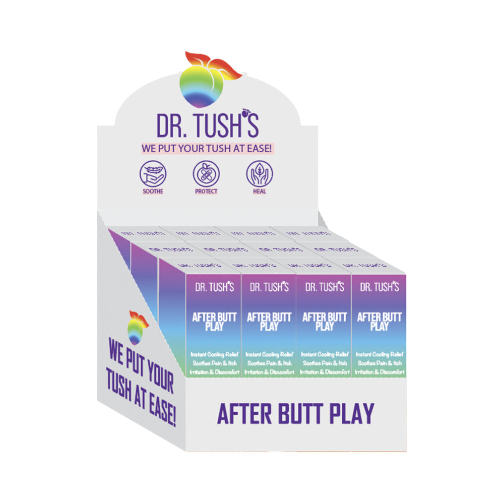 Dr. Tush''s After Butt Play Pride Box 12-Pack - Red Garter