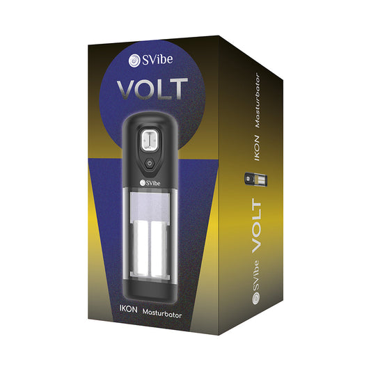 Snail Vibe SVibe Ikon Volt Masturbator - Red Garter