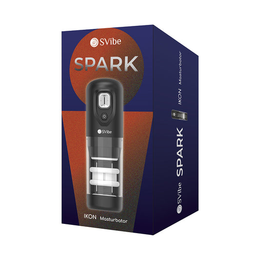 Snail Vibe SVibe Ikon Spark Masturbator - Red Garter