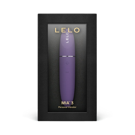 LELO MIA 3 Personal Vibrator Purple - Red Garter