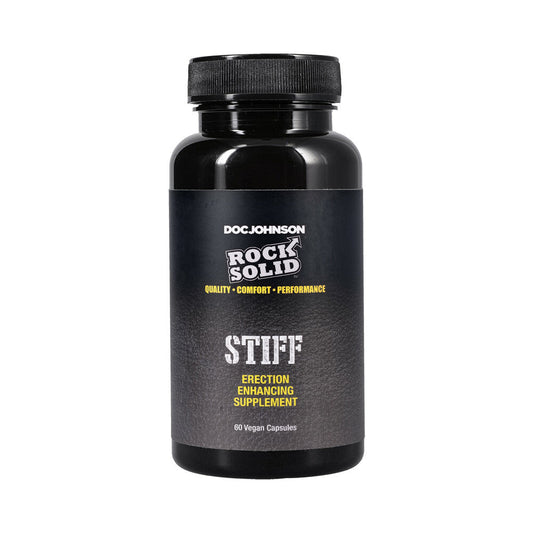 Rock Solid Stiff Erection-Enhancing Supplement 60 Capsules - Red Garter