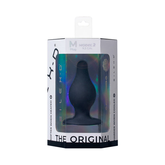 SILEX-D The Original Model 2 Plug 3.5 in. Black M