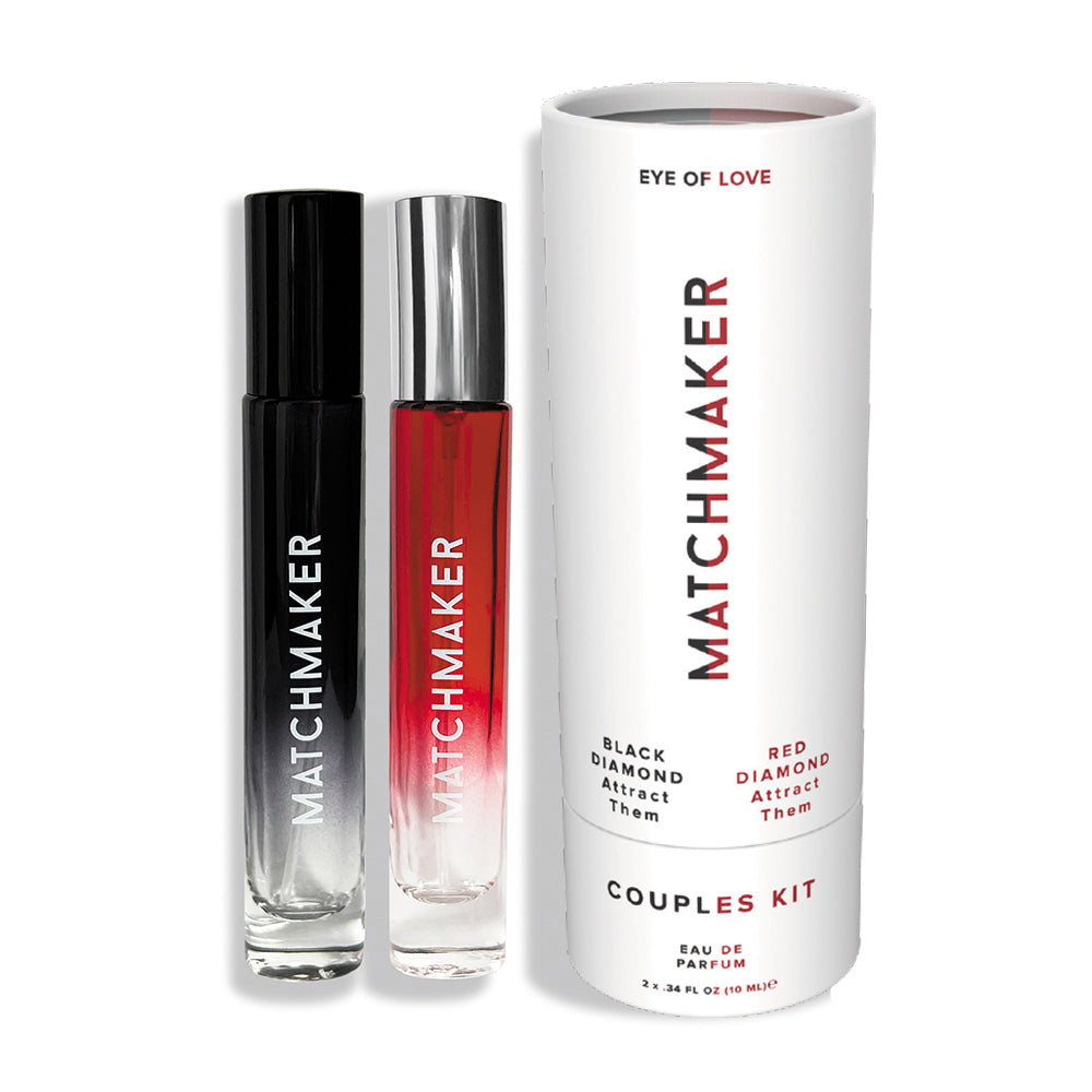 Eye of Love Matchmaker 2-Piece Couples Kit Attract Them - Red Garter