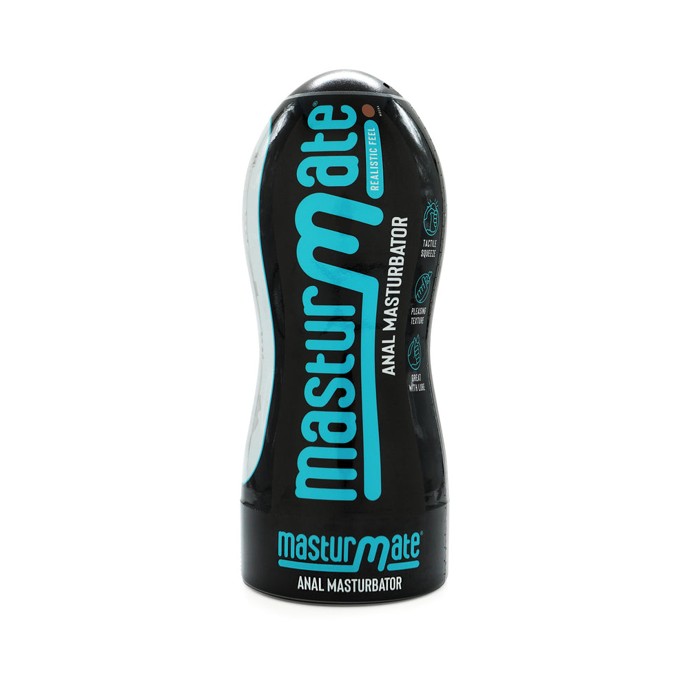 Masturmate Anal Masturbator Mocha - Red Garter