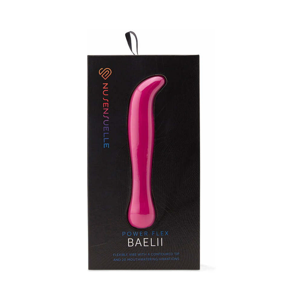 Nu Sensuelle Baelii 20 Function Vibe Magenta - Red Garter