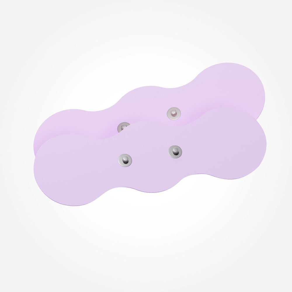VUSH Aura Wireless TENS Replacement Electro Gel Pads - Red Garter
