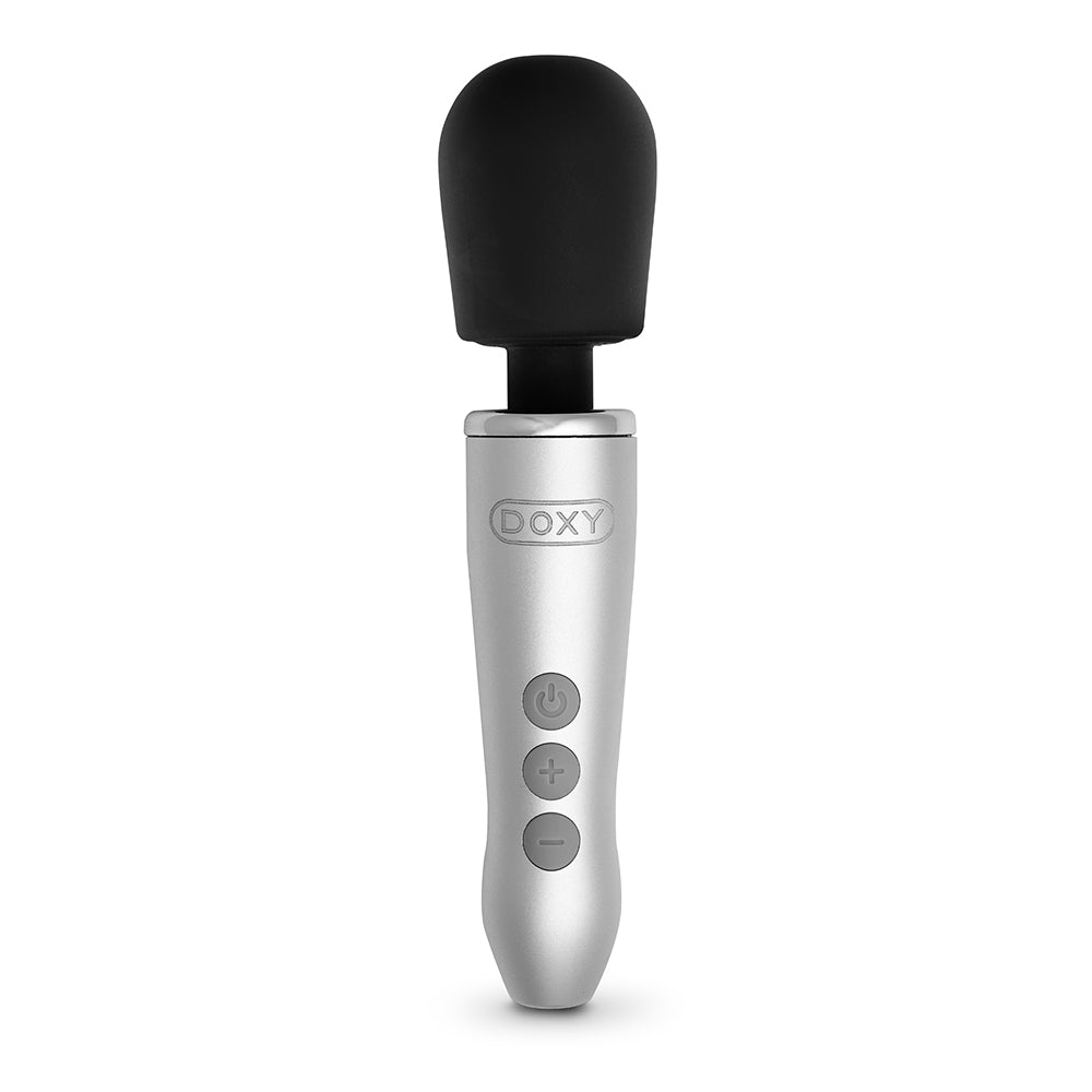 Doxy Go Travel-Sized Wand Massager - Red Garter