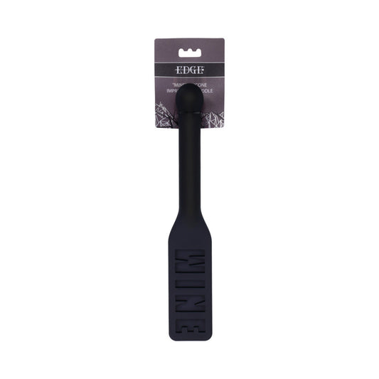 Sportsheets Edge MINE Silicone Paddle - Red Garter