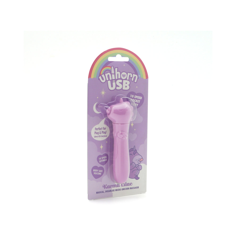 Unihorn USB Bullet Karma Lilac - Red Garter