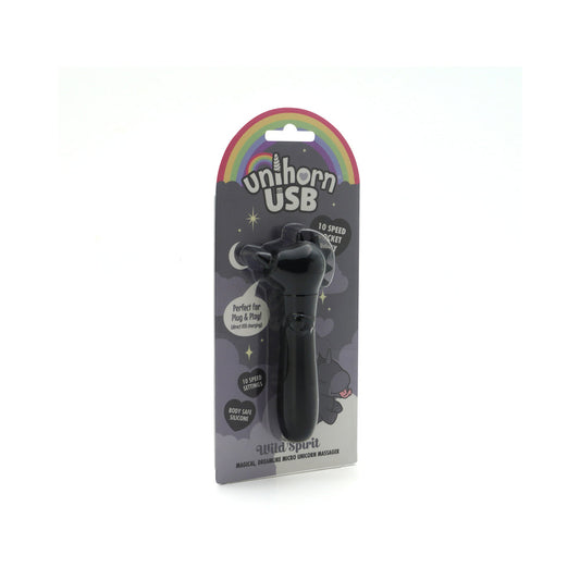 Unihorn USB Bullet Wild Spirit Black - Red Garter