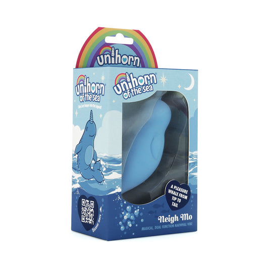 Unihorn of the Sea Neigh Mo The Narwhal Blue - Red Garter