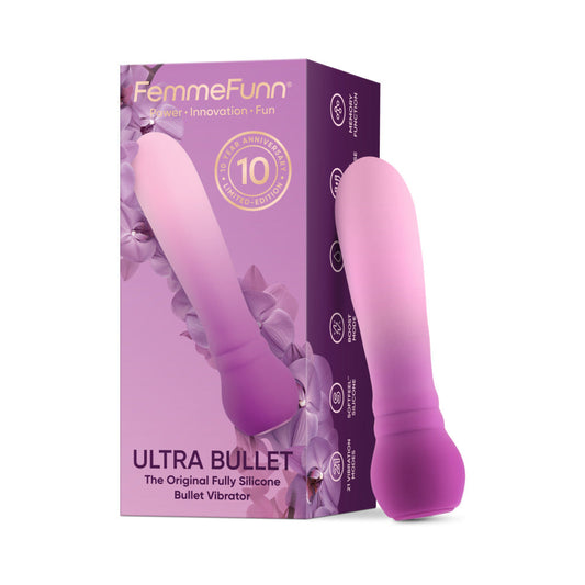 FemmeFunn Anniversary Ultra Bullet Orchid - Red Garter