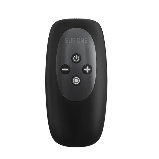MAN WAN Sub One Tapping Stimulator Infinite Black - Red Garter
