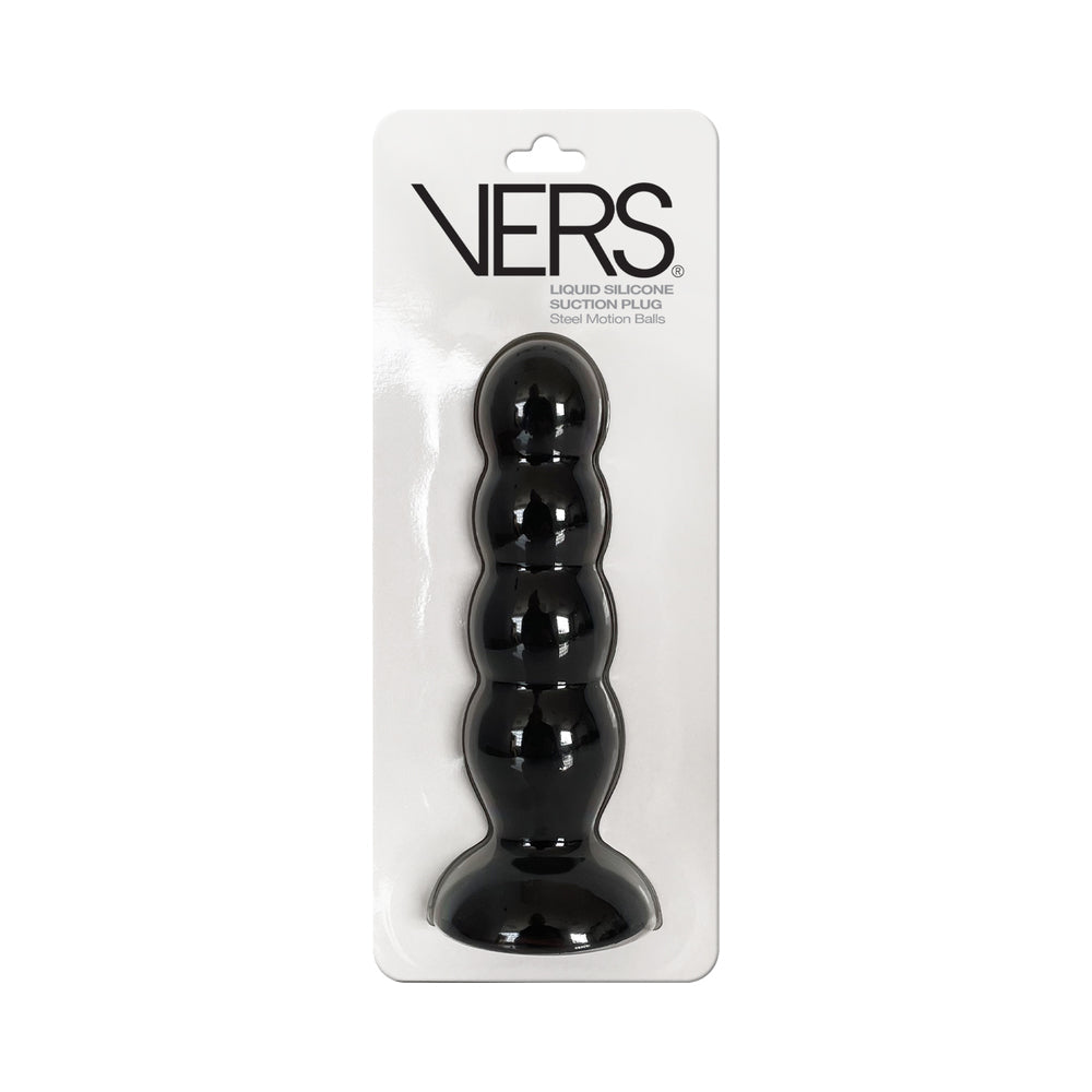 VERS Liquid Silicone Suction Plug - Red Garter