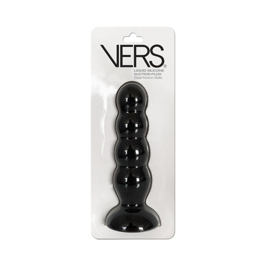VERS Liquid Silicone Suction Plug - Red Garter