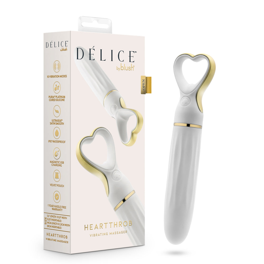 Delice Heartthrob White Bouquet - Red Garter