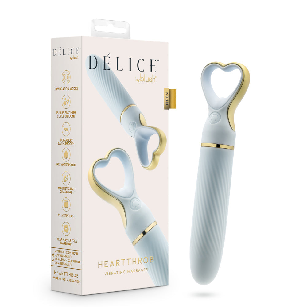 Delice Heartthrob Something Blue - Red Garter