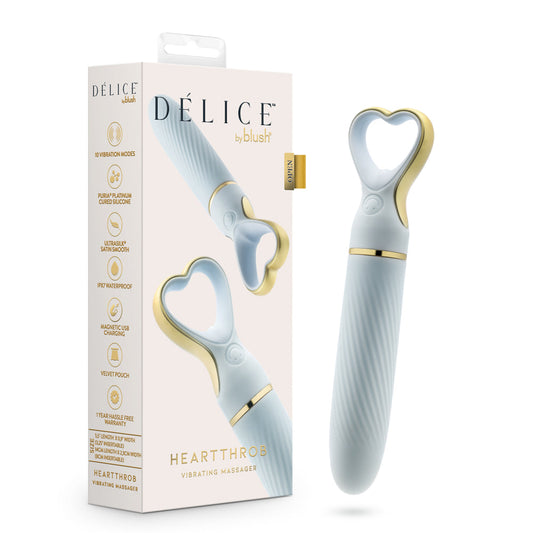 Delice Heartthrob Something Blue - Red Garter