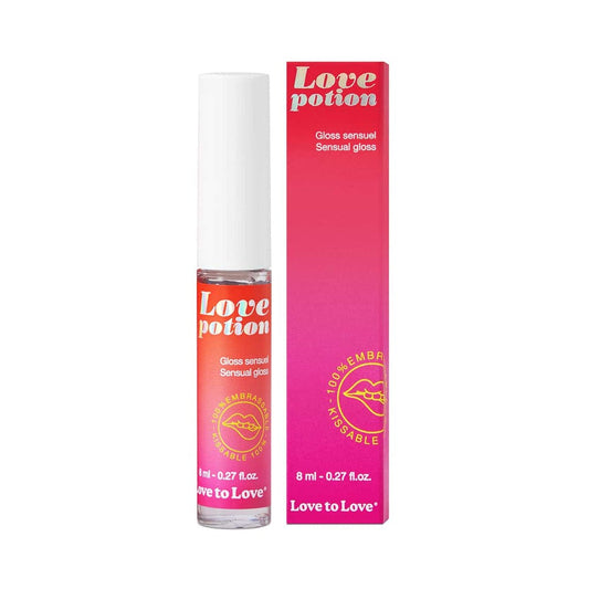 Love to Love Love Potion Sensual Gloss 0.27 oz. - Red Garter