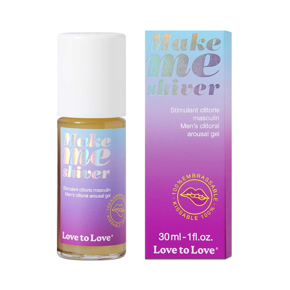 Love to Love Make Me Shiver Frenulum Stimulating Serum 1 oz. - Red Garter