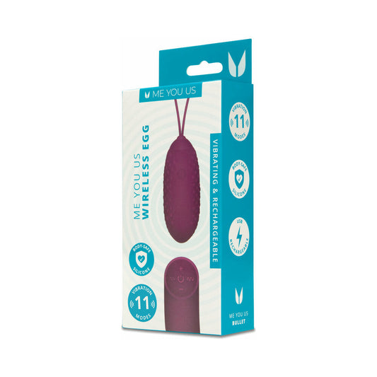Me You Us Wireless Egg Purple