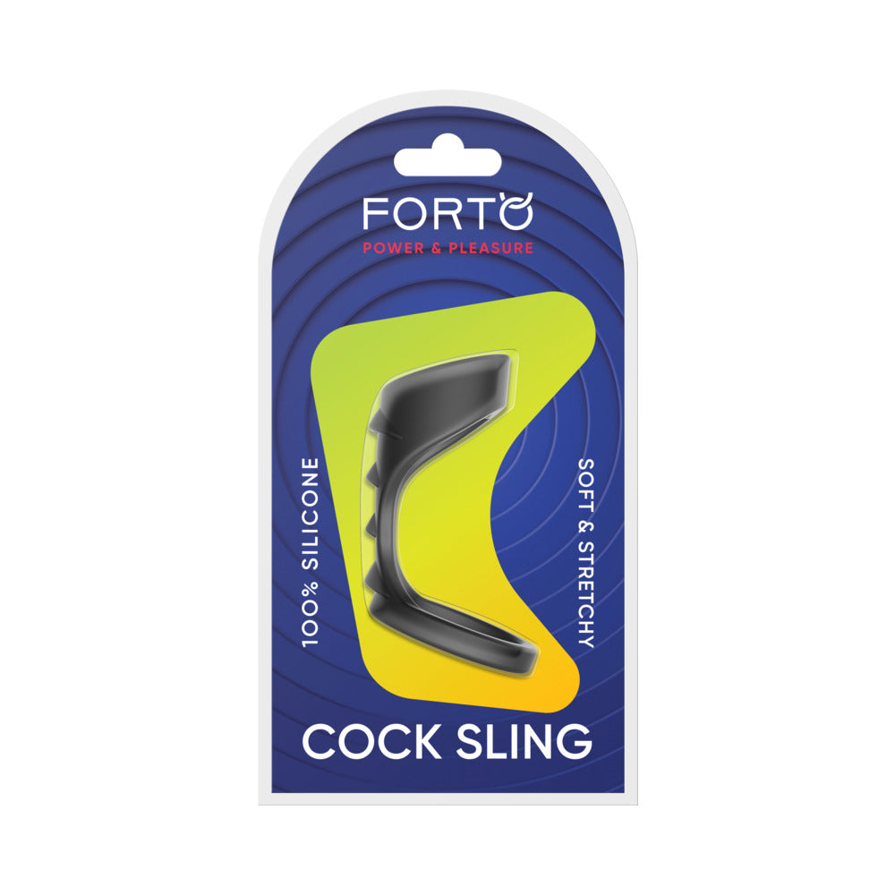 Forto F-45: Textured Bridge Cocksling Black
