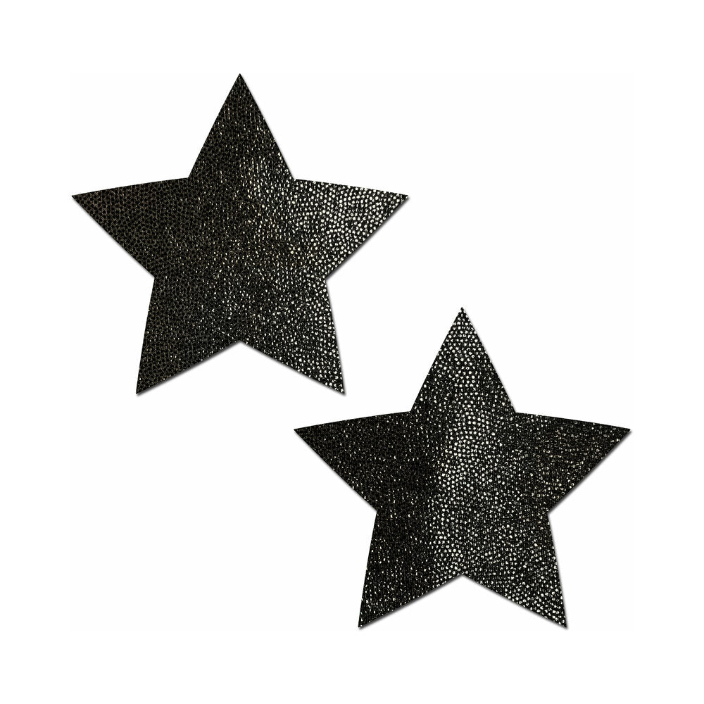 Pastease Everyday Reusable: Liquid Black Star Pasties