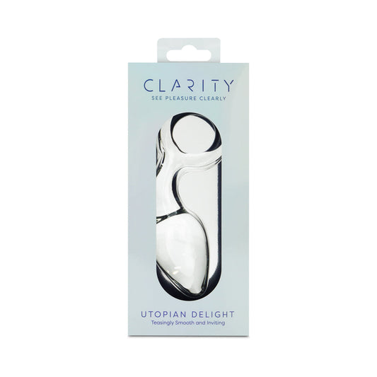 Clarity Utopian Delight Glass Plug
