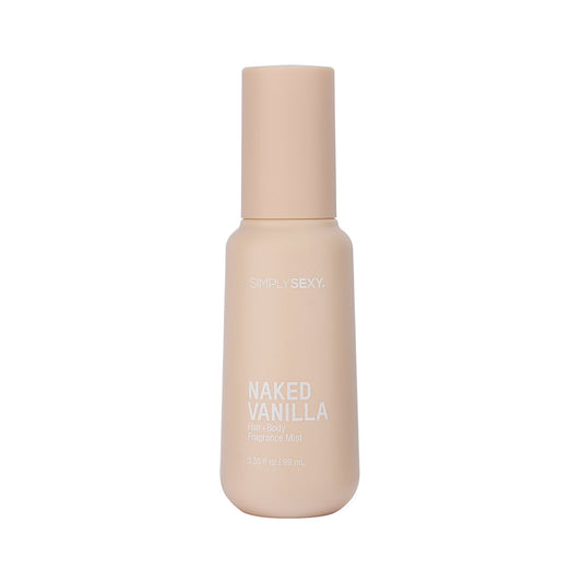 Simply Sexy Pheromone Hair + Body Mist Naked Vanilla 3.35 oz.