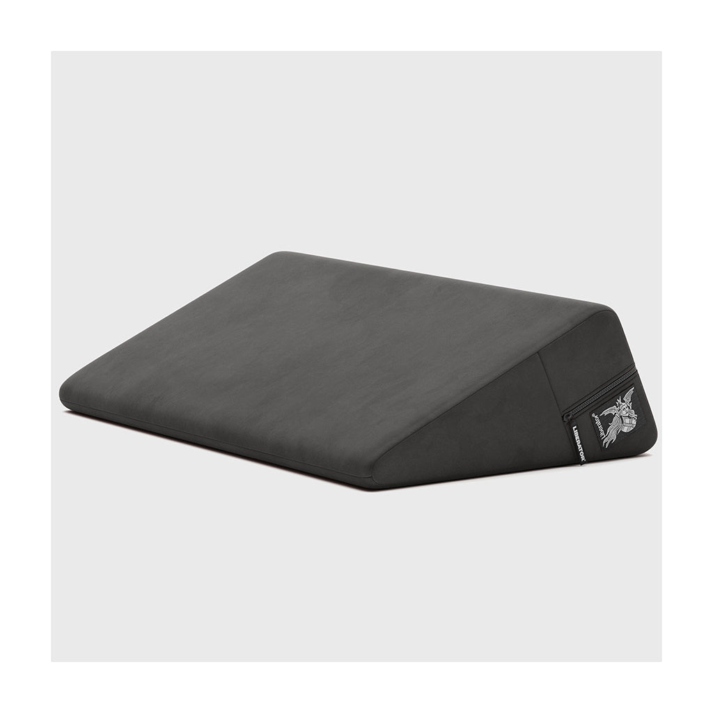 Liberator Wedge Plus Size Sex Position Pillow 30 in. Décor Velvet Black