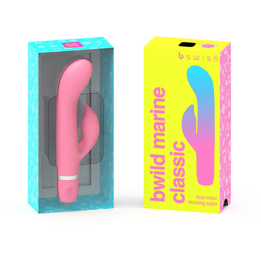 B Swish B wild Classic Marine Vibrator Guava - Red Garter