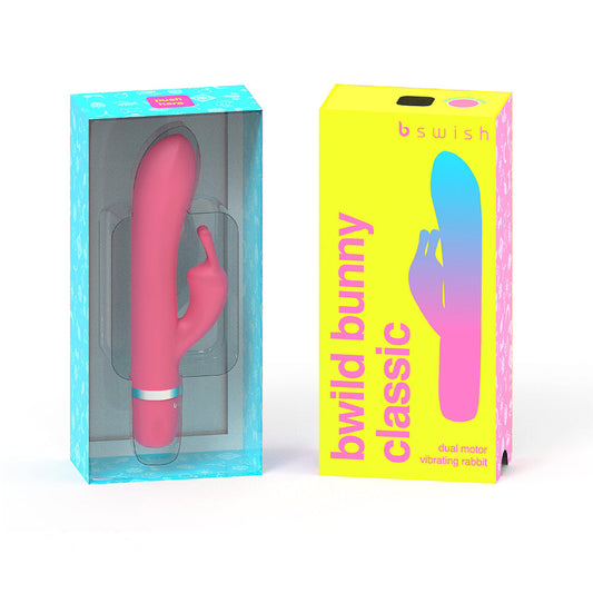 B Swish B wild Classic Bunny Vibrator Guava - Red Garter