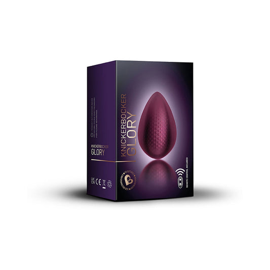 Knickerbocker Glory Panty Vibe Burgundy - Red Garter