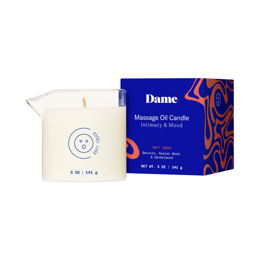 Dame Massage Oil Candle Soft Touch - Red Garter