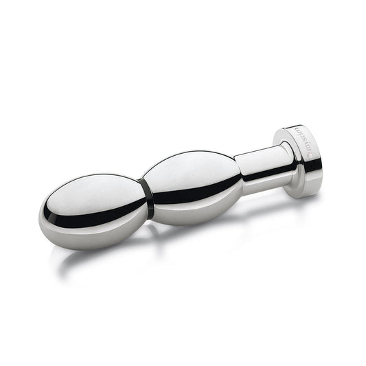Mystim Oh thello Oval Dildo Round Plug - Red Garter