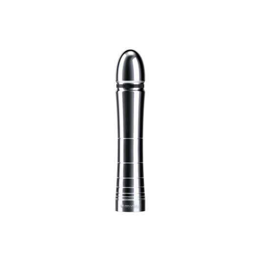 Mystim Glossy Glen Dildo - Red Garter