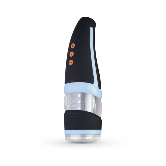CRUIZR CP02 Rotating & Vibrating Auto Masturbator - Red Garter