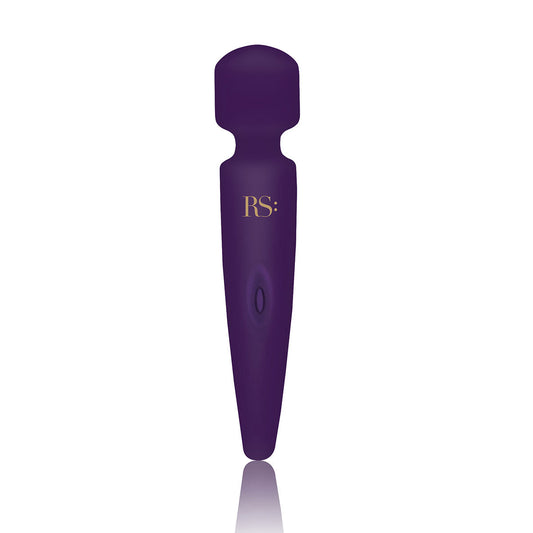 Rianne S Bella Wand Vibrator Purple - Red Garter