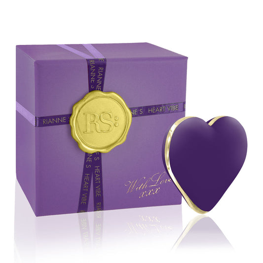 Rianne S Heart Vibe Deep Purple - Red Garter
