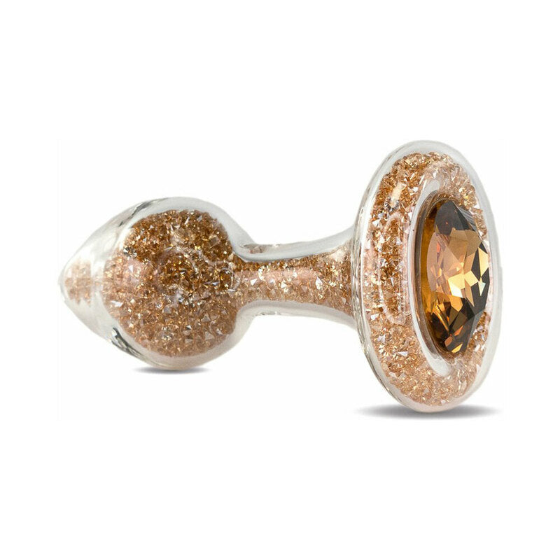 Crystal Delights Sparkle Plug Gold - Red Garter