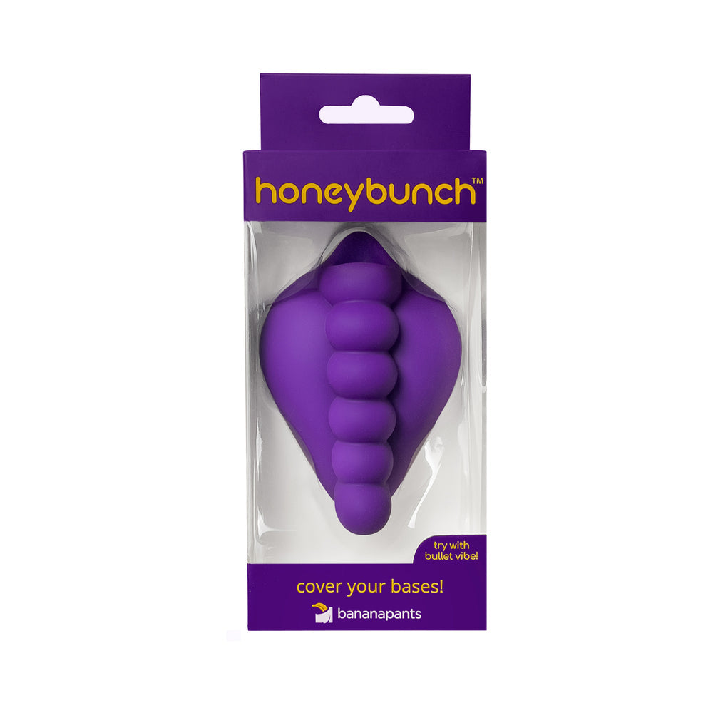 Banana Pants Honey Bunch Purple - Red Garter