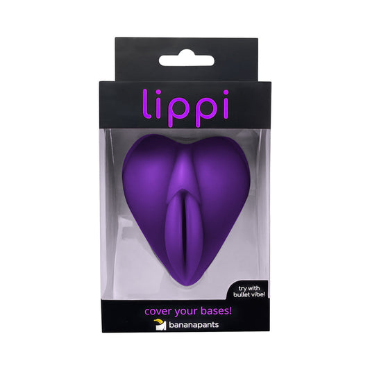Banana Pants Lippi Purple - Red Garter