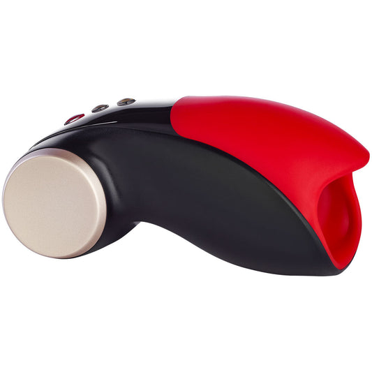 Fun Factory Cobra Libre 2 Penis Vibrator Red - Red Garter