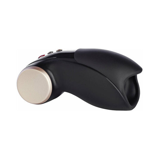 Fun Factory Cobra Libre 2 Penis Vibrator Black - Red Garter